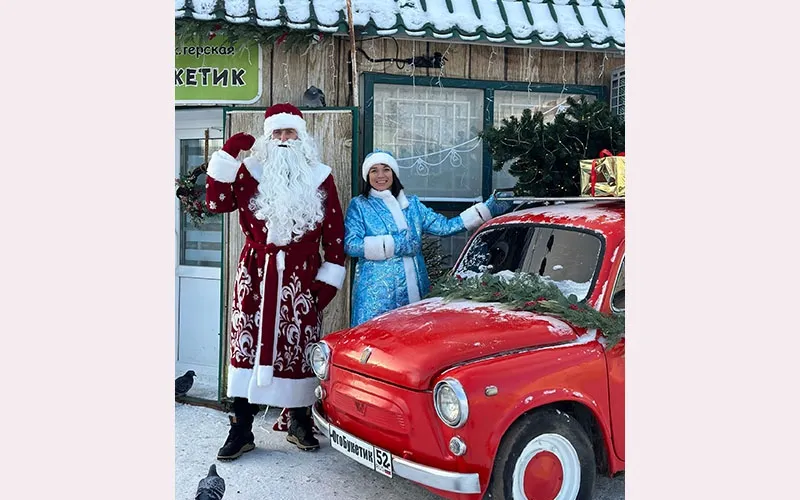 Мы сами украшаем поселок