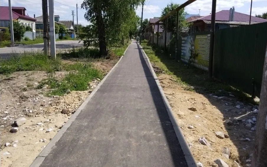 Тротуар на Первомайке
