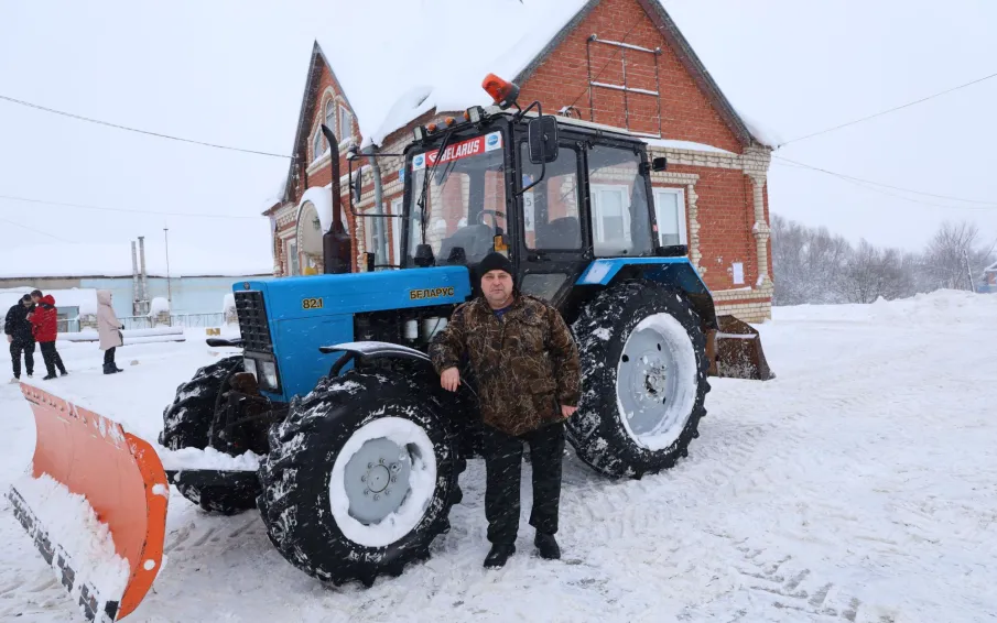 Такого снегопада давно не помнят здешние места...