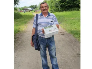Почтальон на селе нынче редкость
