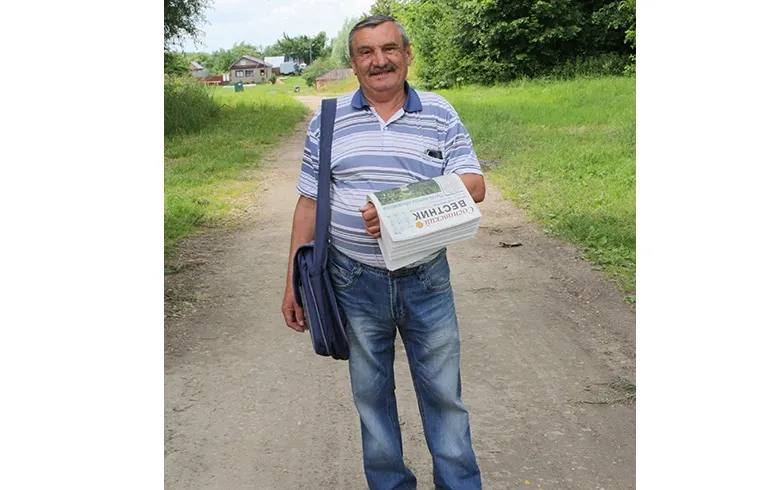 Почтальон на селе нынче редкость