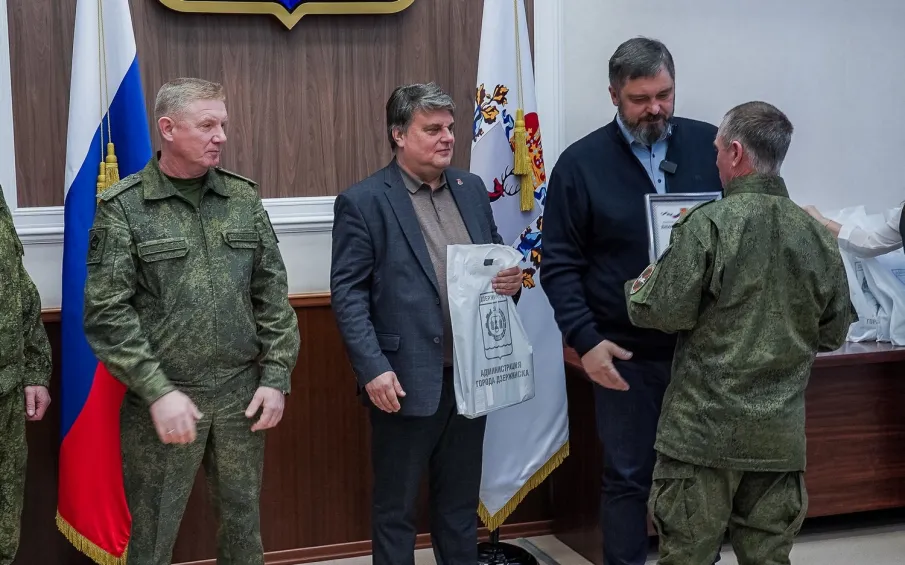 Резервистам «БАРС-НН» присвоили очередные воинские звания и вручили почетные награды